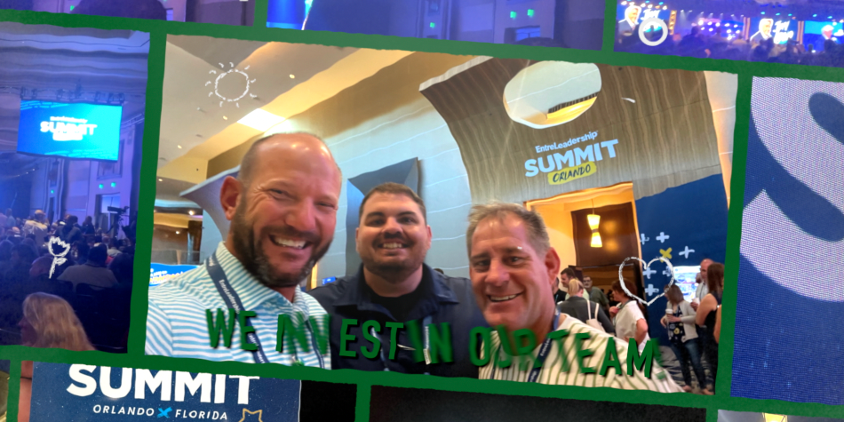 Zack and Rob Attend the EntreLeadership Summit for More Ways to Help You in WIN!