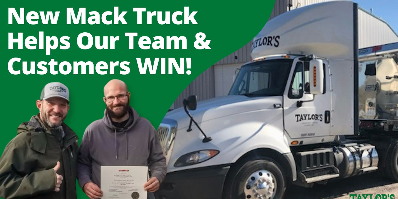 New Mack Truck and Dedicated Team Member Drive Success at Taylor's Landscape Supply