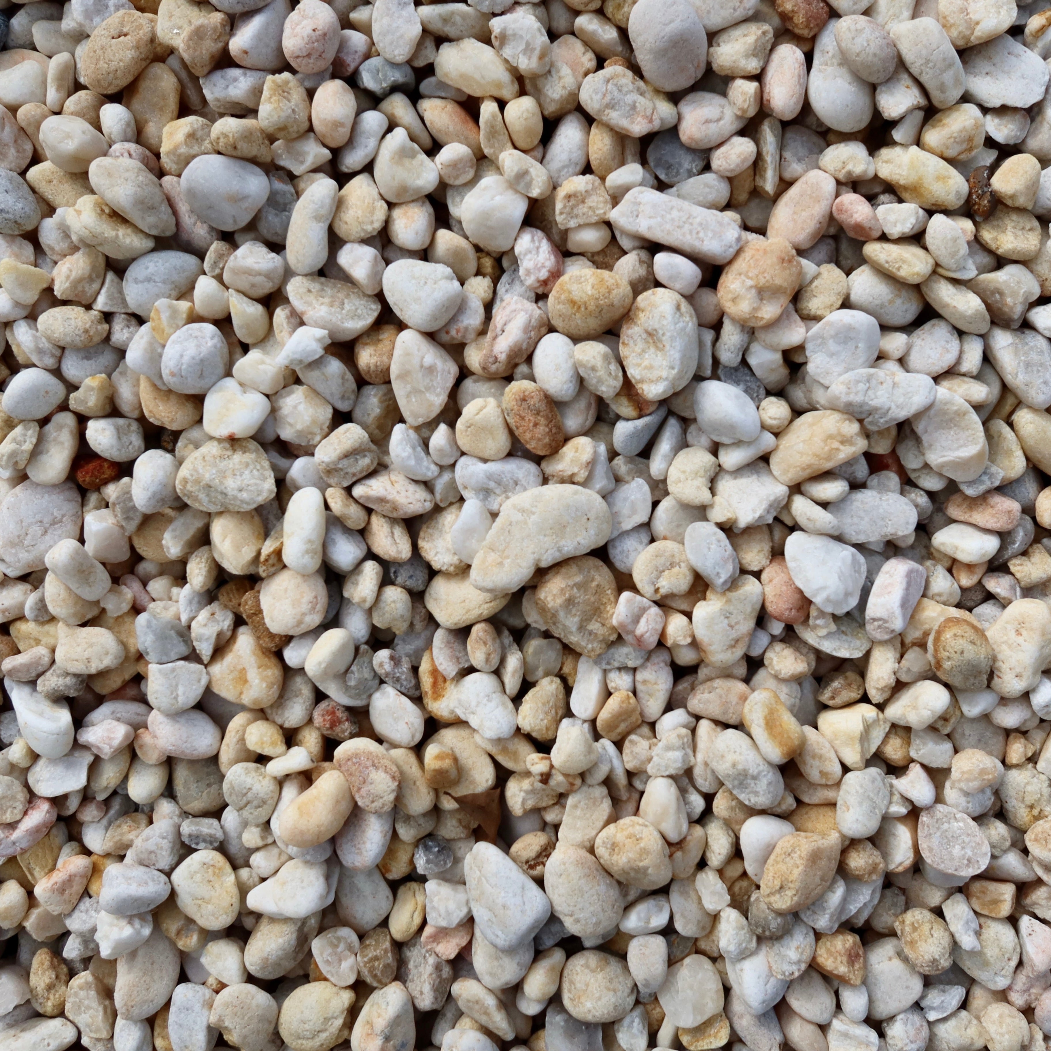 7/8 White North Carolina River Rock