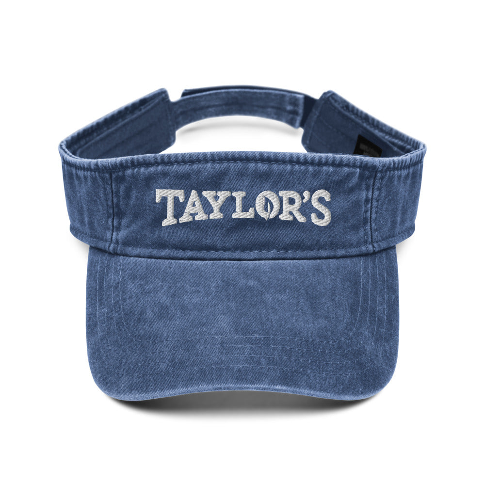 Taylor's - Denim visor